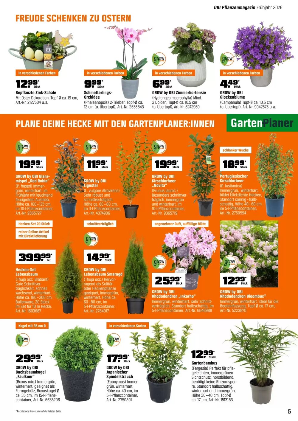OBI Prospekt (ab 01.04.2026) zum Blättern - Seite 5