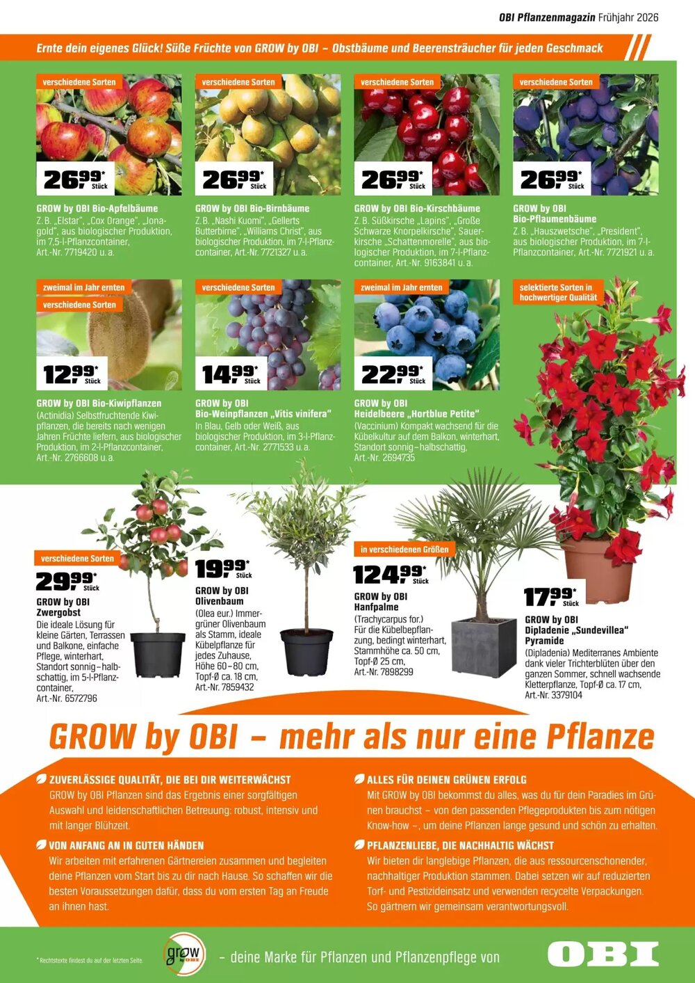 OBI Prospekt (ab 01.04.2026) zum Blättern - Seite 7
