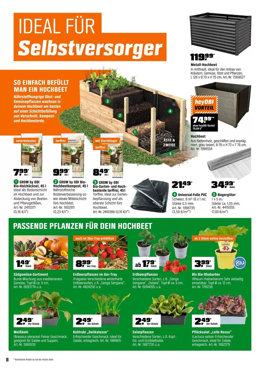 OBI Prospekt (ab 01.04.2026) zum Blättern - Seite 8