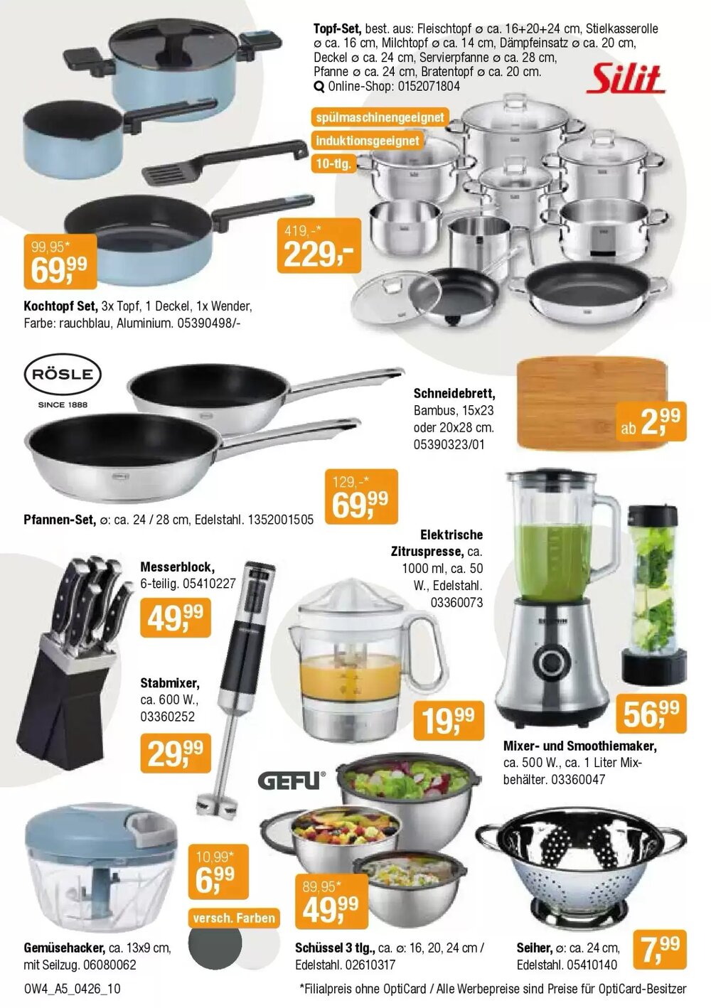 Opti Wohnwelt Prospekt (ab 01.04.2026) zum Blättern - Seite 10