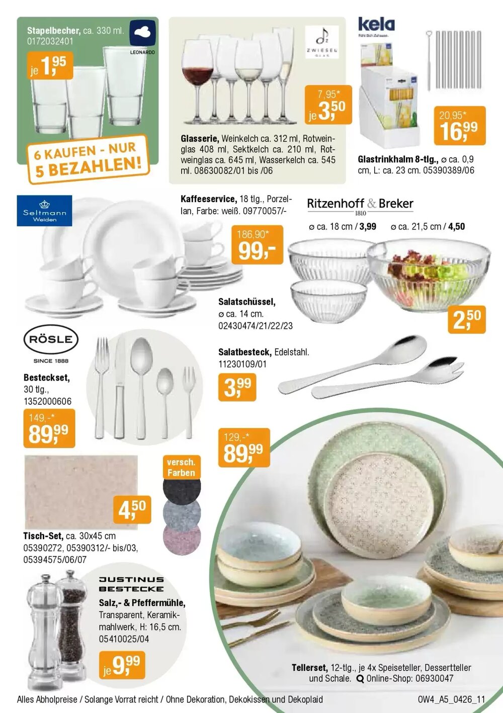 Opti Wohnwelt Prospekt (ab 01.04.2026) zum Blättern - Seite 11