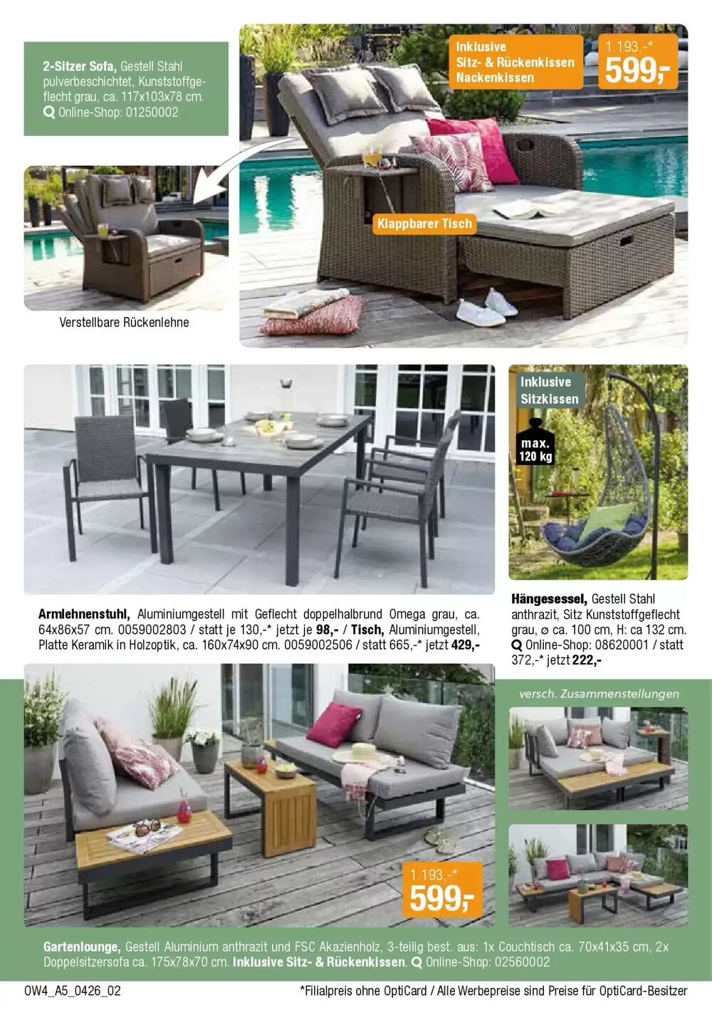 Opti Wohnwelt Prospekt (ab 01.04.2026) zum Blättern - Seite 2