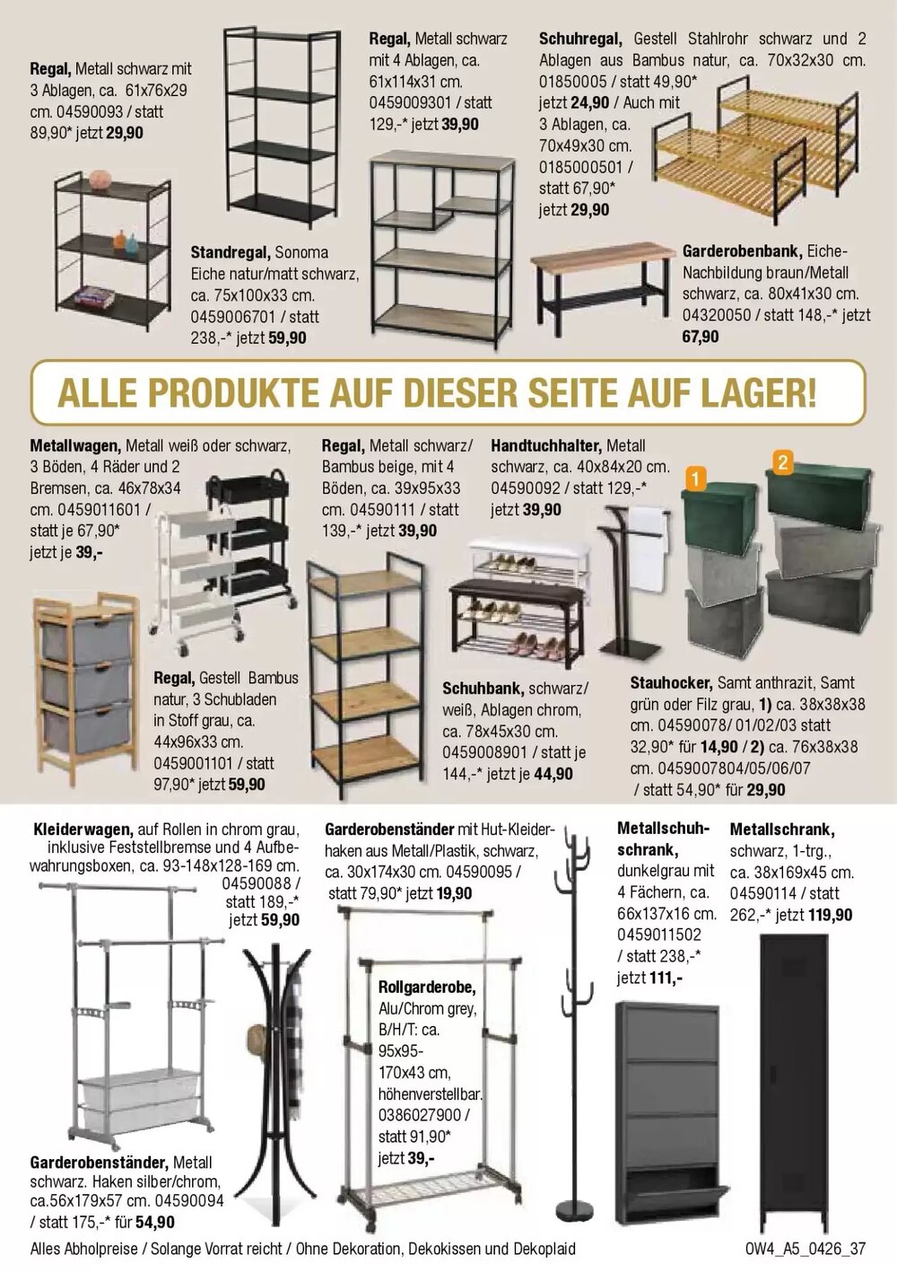 Opti Wohnwelt Prospekt (ab 01.04.2026) zum Blättern - Seite 37
