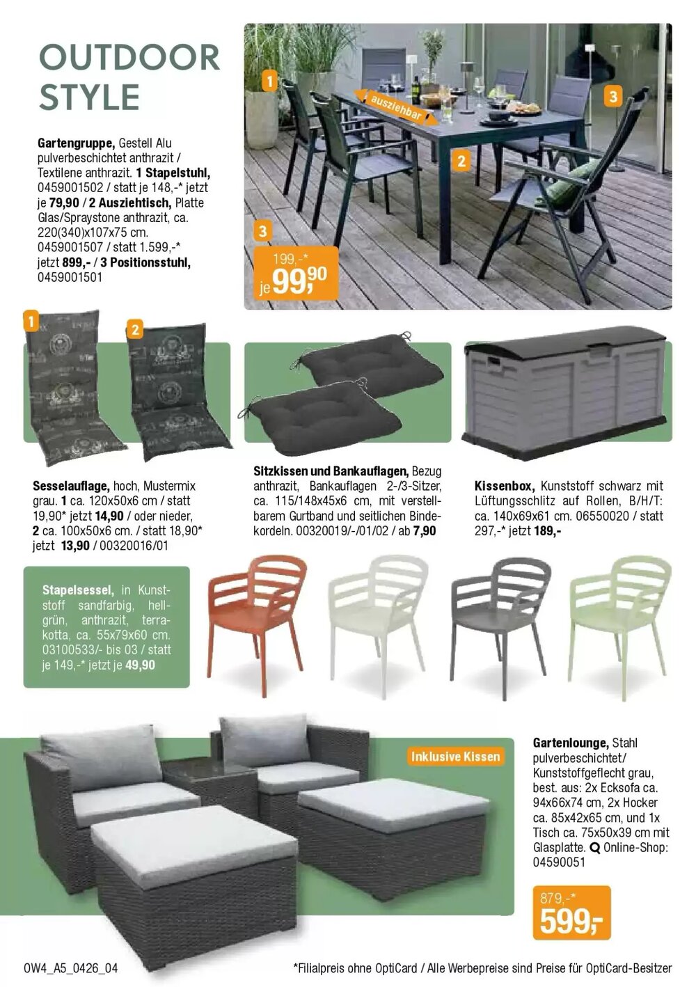 Opti Wohnwelt Prospekt (ab 01.04.2026) zum Blättern - Seite 4