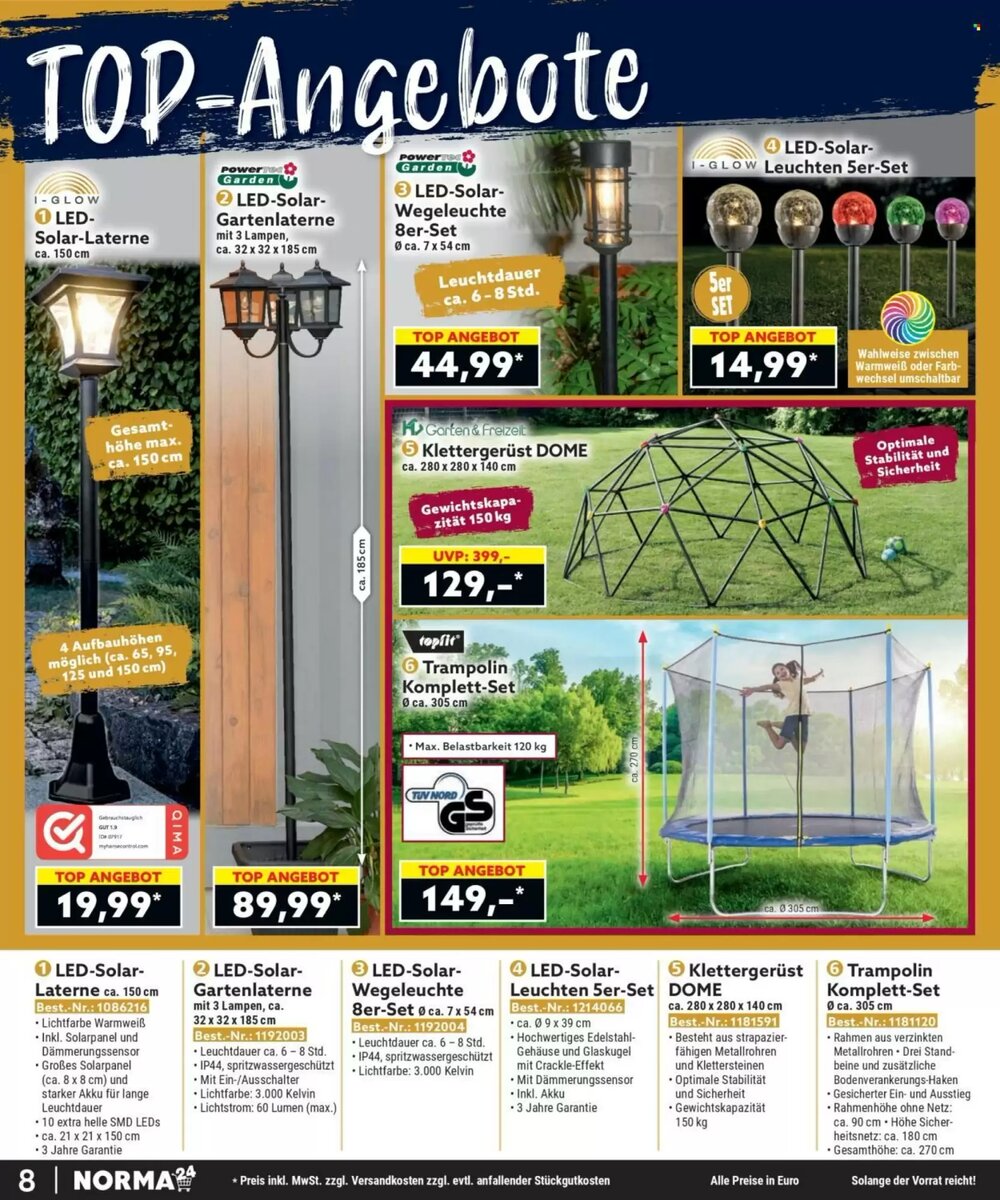 Norma Prospekt (ab 01.04.2026) zum Blättern - Seite 8