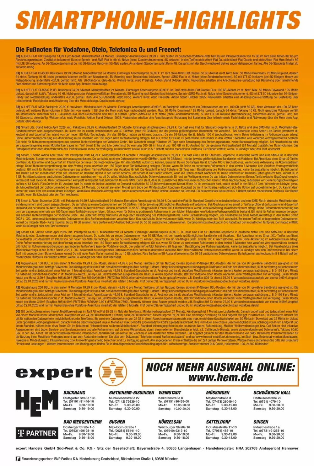 HEM Expert Prospekt (ab 01.04.2026) zum Blättern - Seite 26