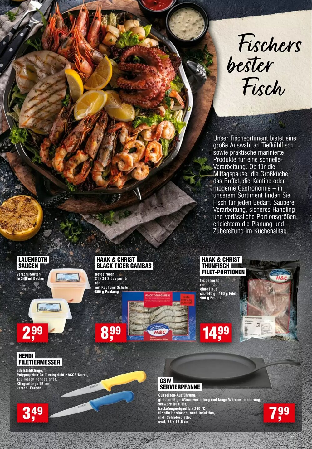 EDEKA Foodservice Prospekt (ab 02.04.2026) zum Blättern - Seite 11