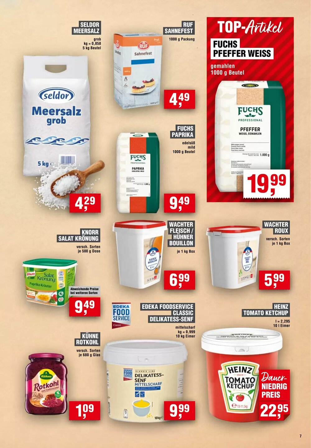 EDEKA Foodservice Prospekt (ab 02.04.2026) zum Blättern - Seite 7