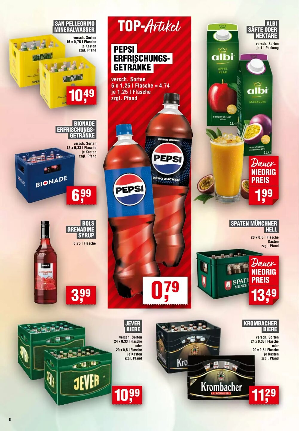 EDEKA Foodservice Prospekt (ab 02.04.2026) zum Blättern - Seite 8
