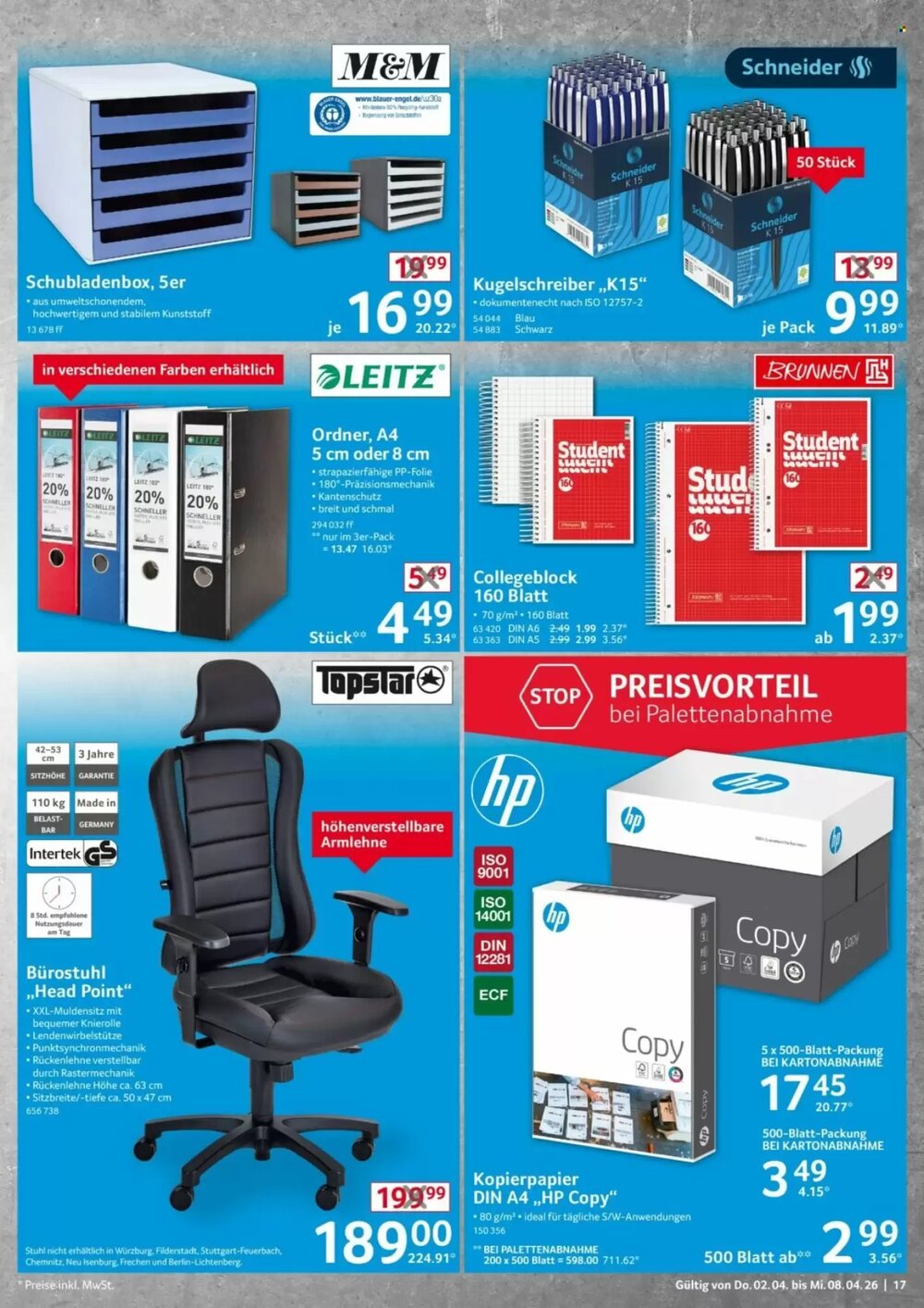 Selgros Prospekt (ab 02.04.2026) zum Blättern - Seite 17