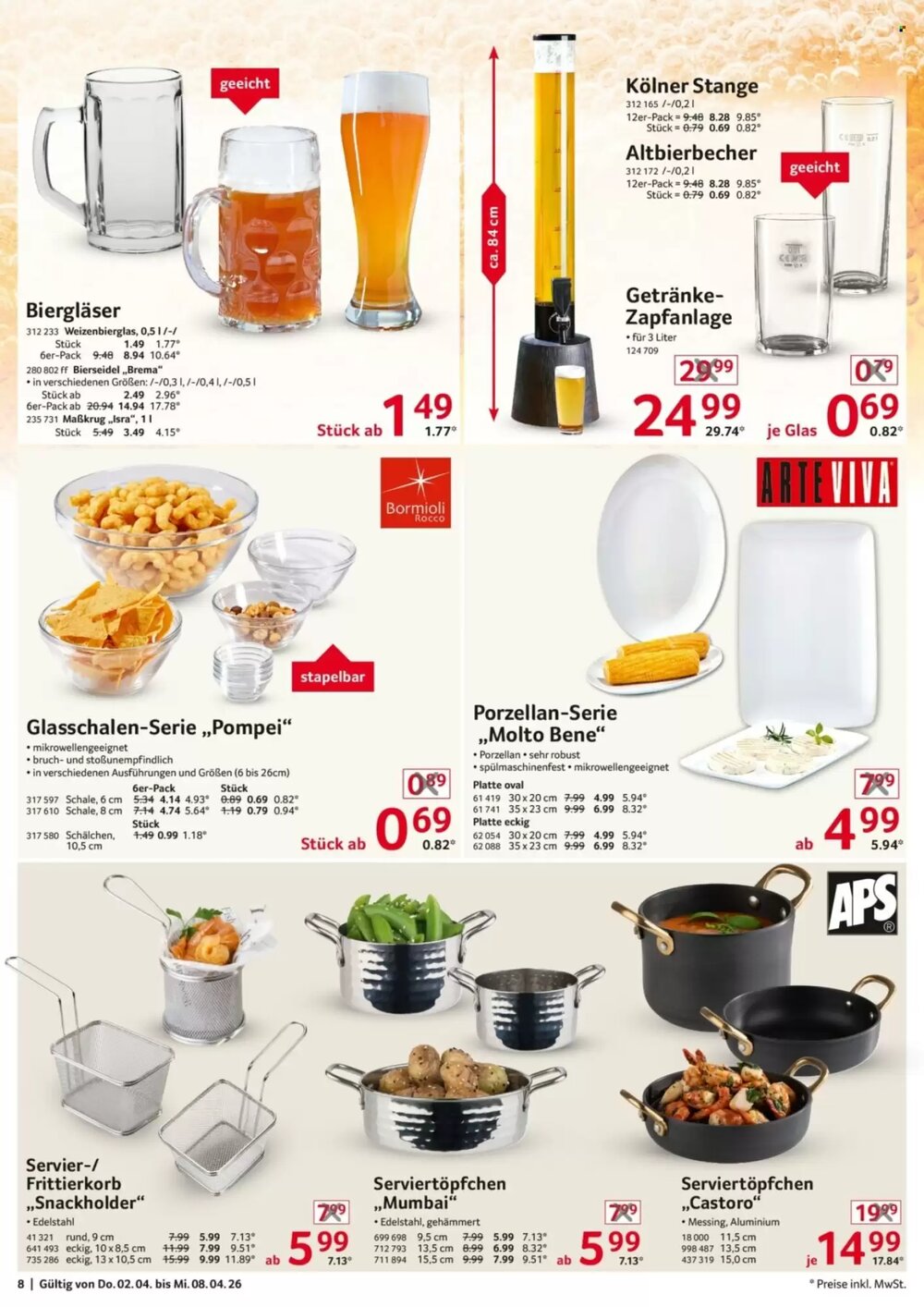 Selgros Prospekt (ab 02.04.2026) zum Blättern - Seite 8