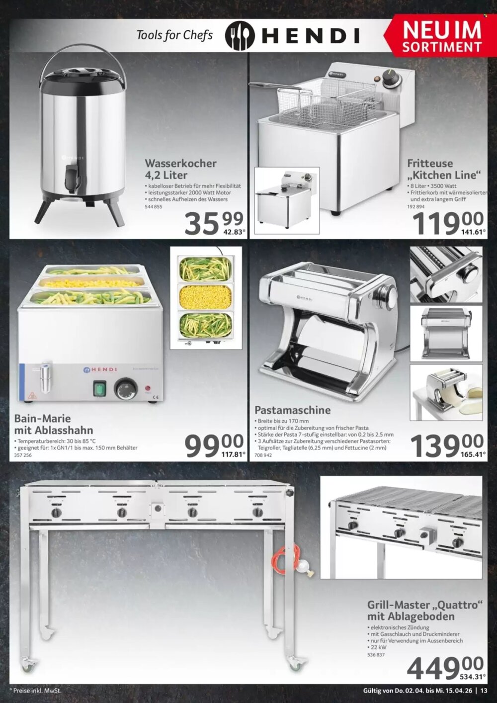 Selgros Prospekt (ab 02.04.2026) zum Blättern - Seite 13