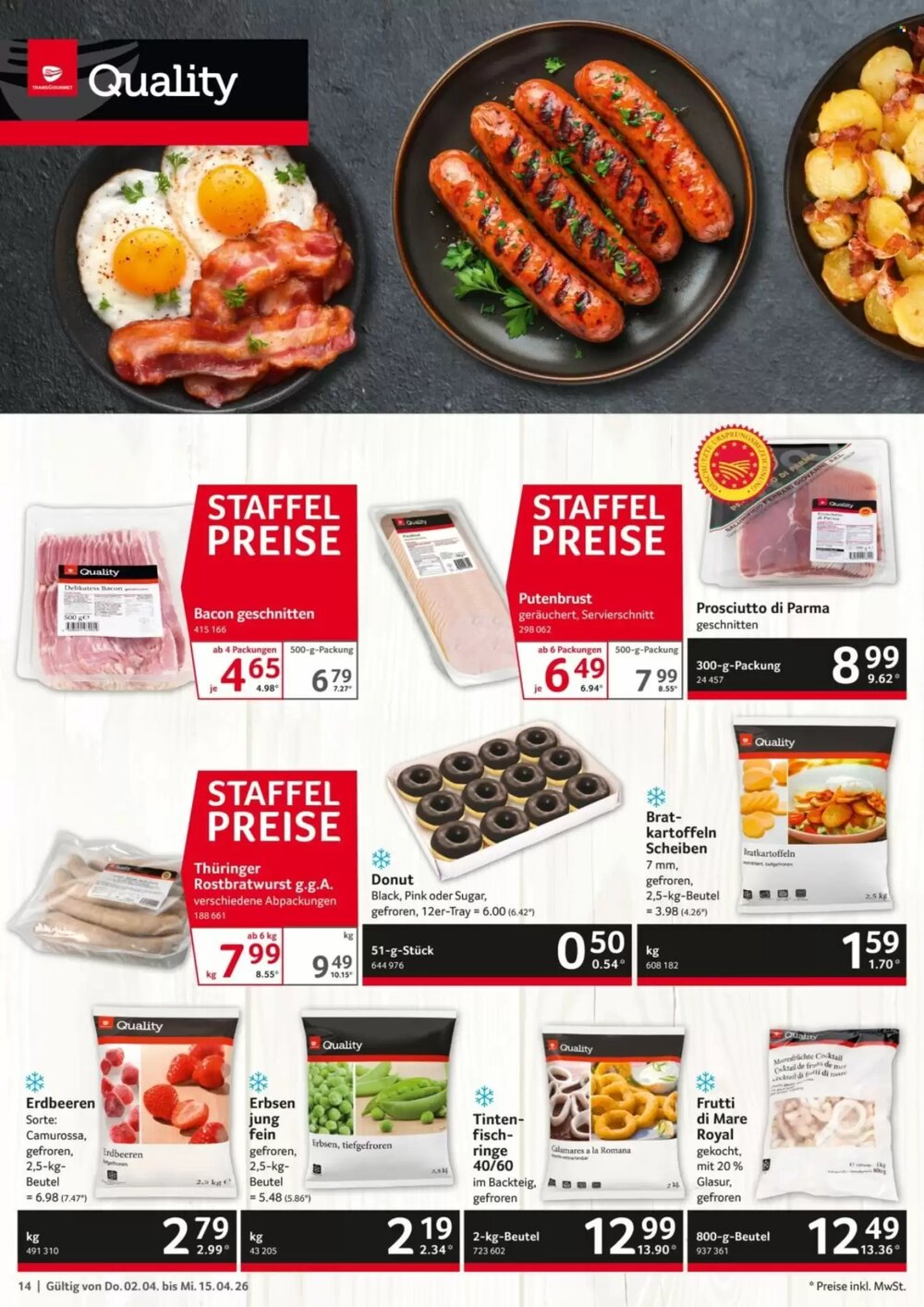 Selgros Prospekt (ab 02.04.2026) zum Blättern - Seite 14