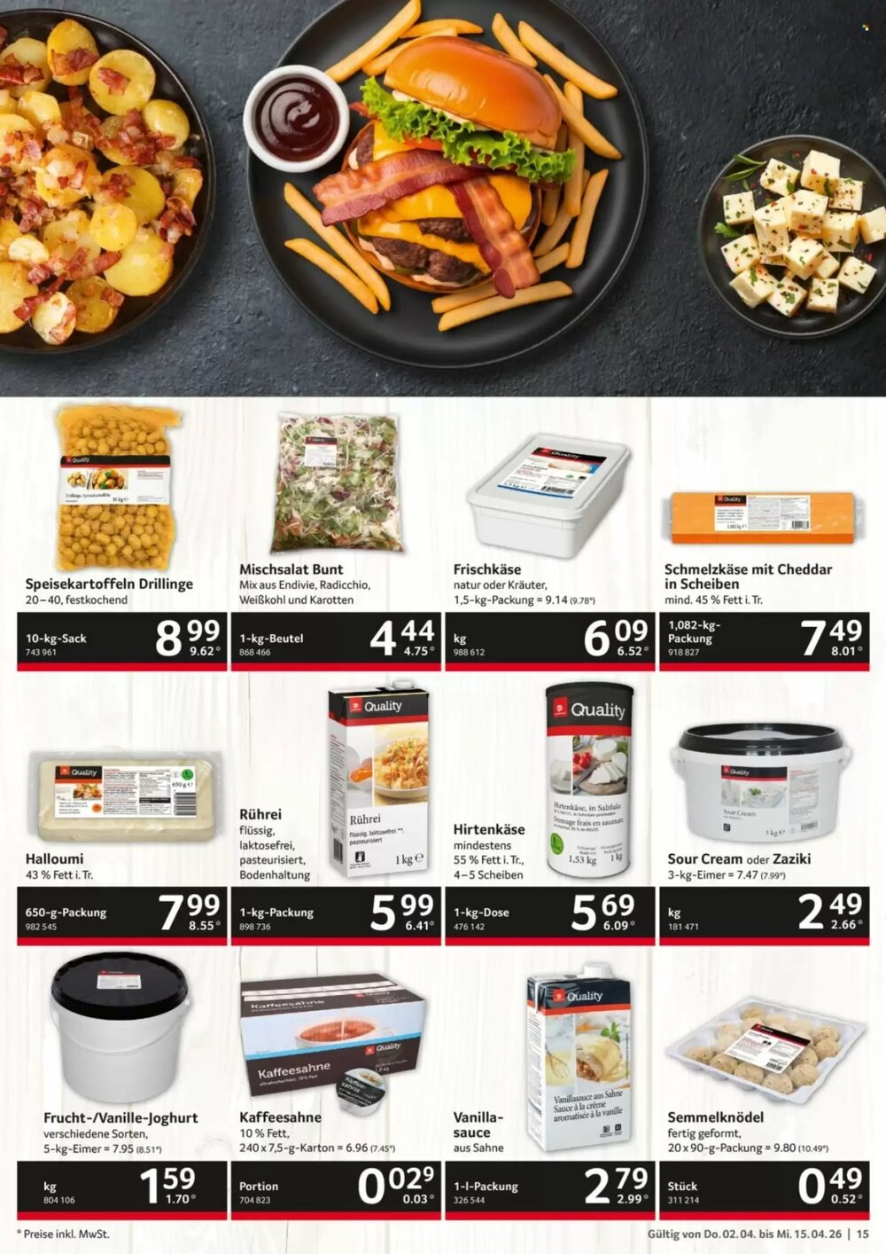 Selgros Prospekt (ab 02.04.2026) zum Blättern - Seite 15