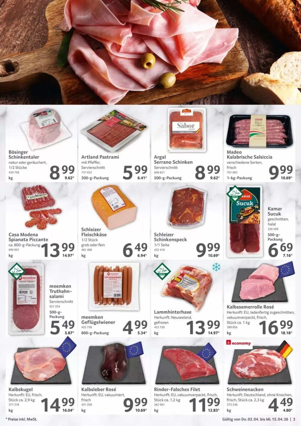 Selgros Prospekt (ab 02.04.2026) zum Blättern - Seite 3