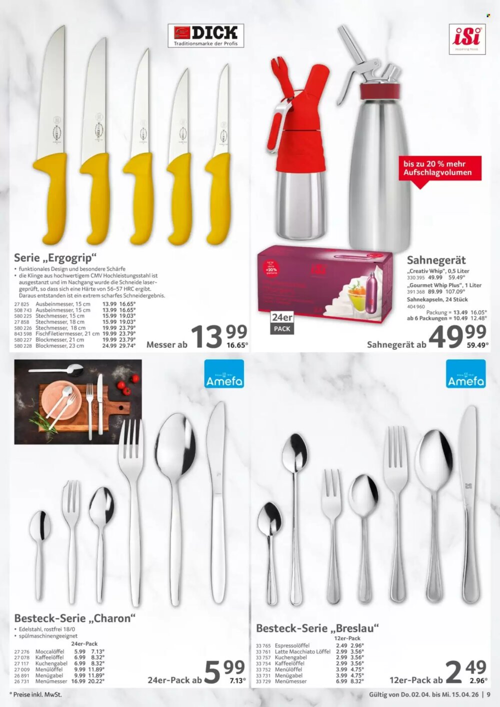 Selgros Prospekt (ab 02.04.2026) zum Blättern - Seite 9