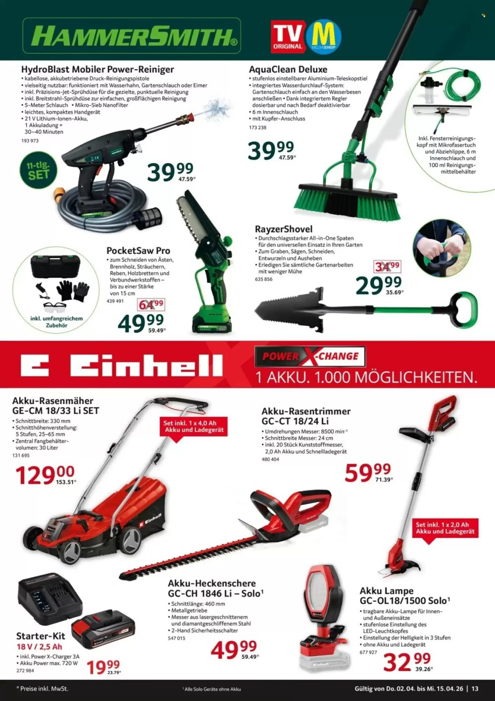 Selgros Prospekt (ab 02.04.2026) zum Blättern - Seite 13