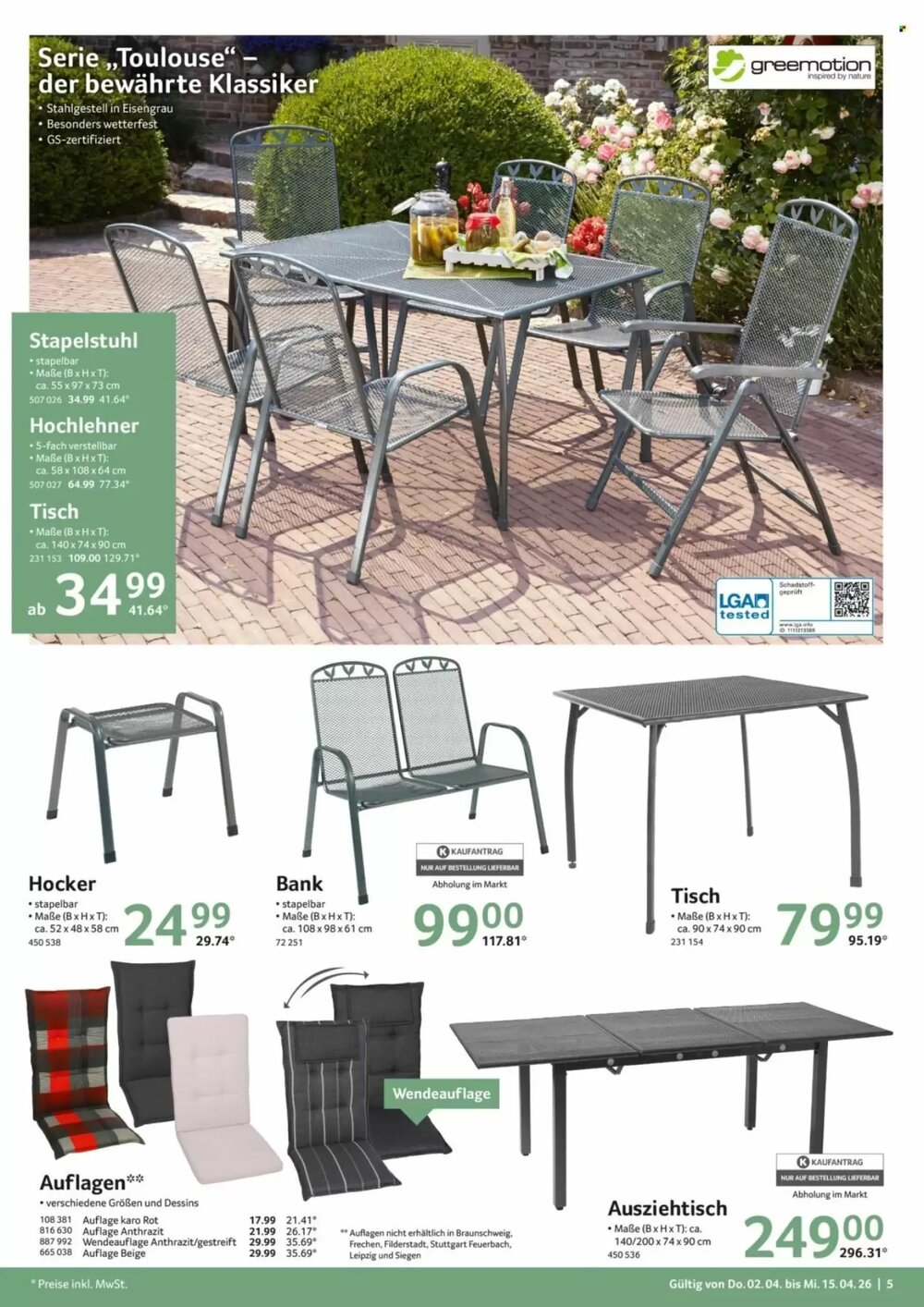 Selgros Prospekt (ab 02.04.2026) zum Blättern - Seite 5