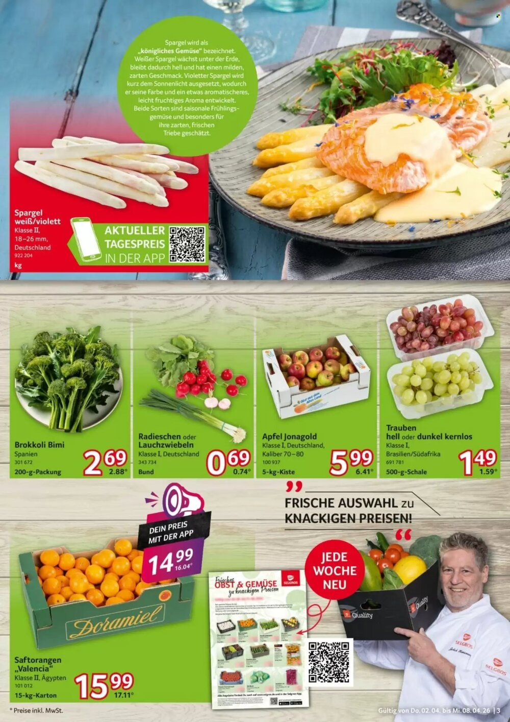 Selgros Prospekt (ab 02.04.2026) zum Blättern - Seite 3