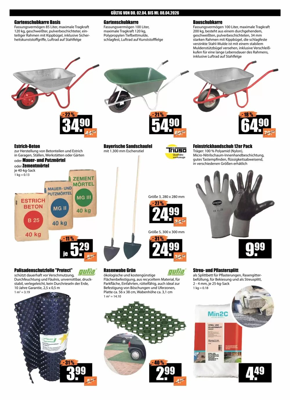 V Baumarkt Prospekt (ab 02.04.2026) zum Blättern - Seite 10