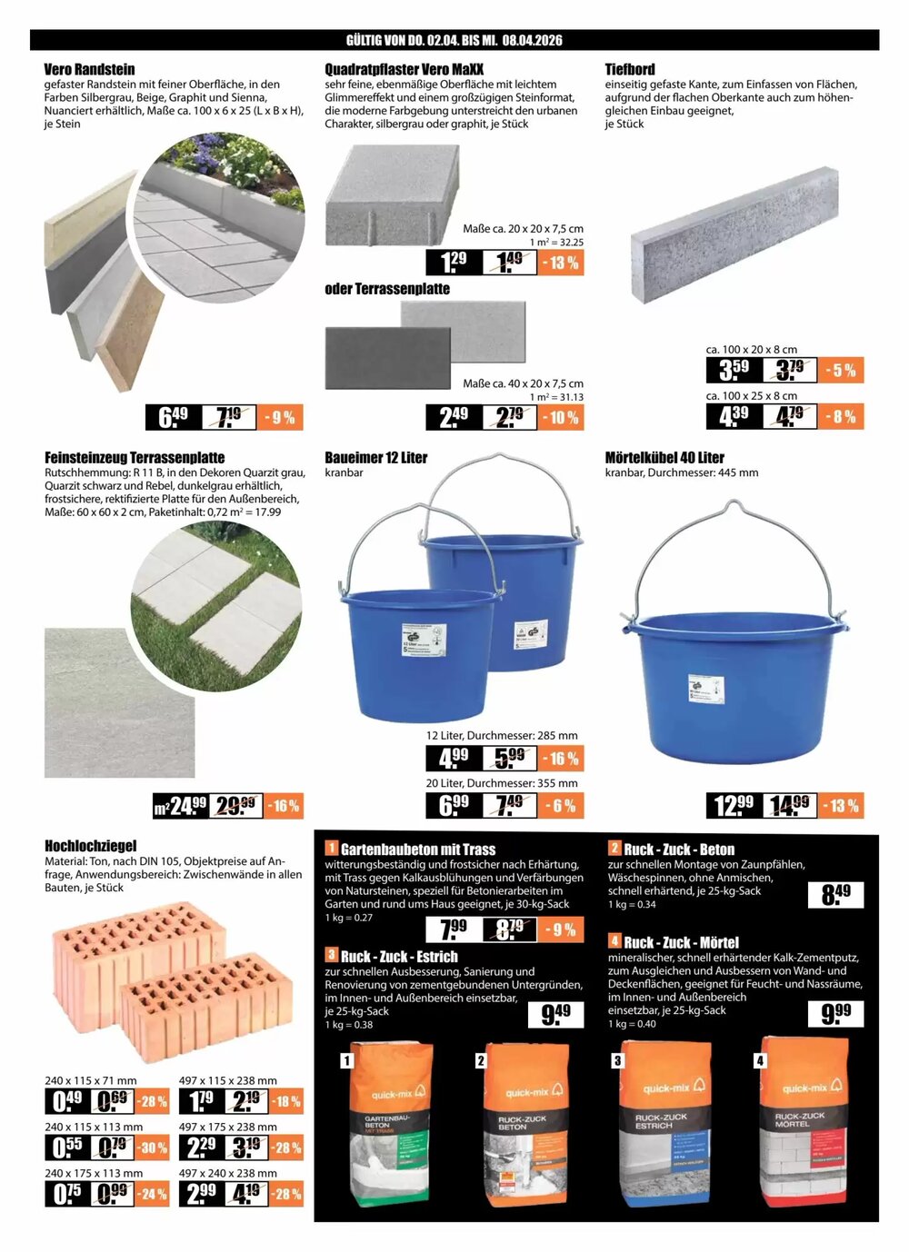 V Baumarkt Prospekt (ab 02.04.2026) zum Blättern - Seite 11