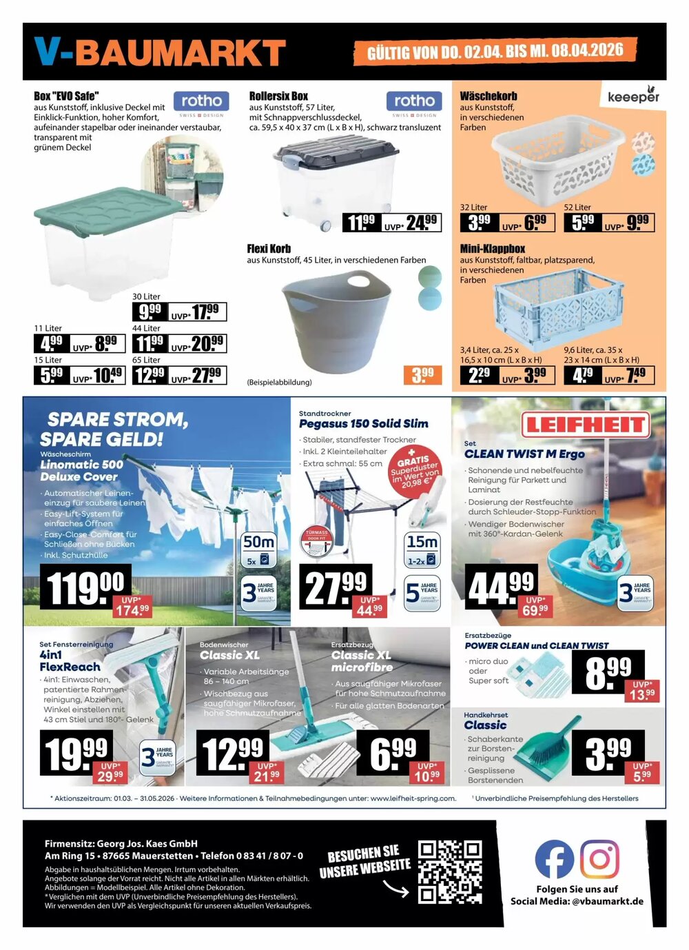 V Baumarkt Prospekt (ab 02.04.2026) zum Blättern - Seite 14