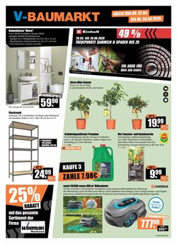 V Baumarkt Prospekt (ab 02.04.2026) zum Blättern