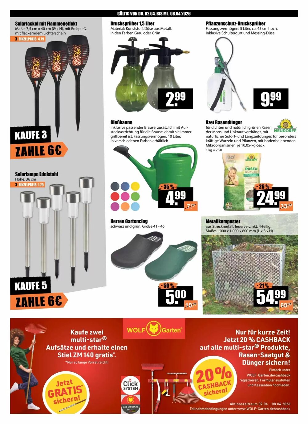 V Baumarkt Prospekt (ab 02.04.2026) zum Blättern - Seite 4