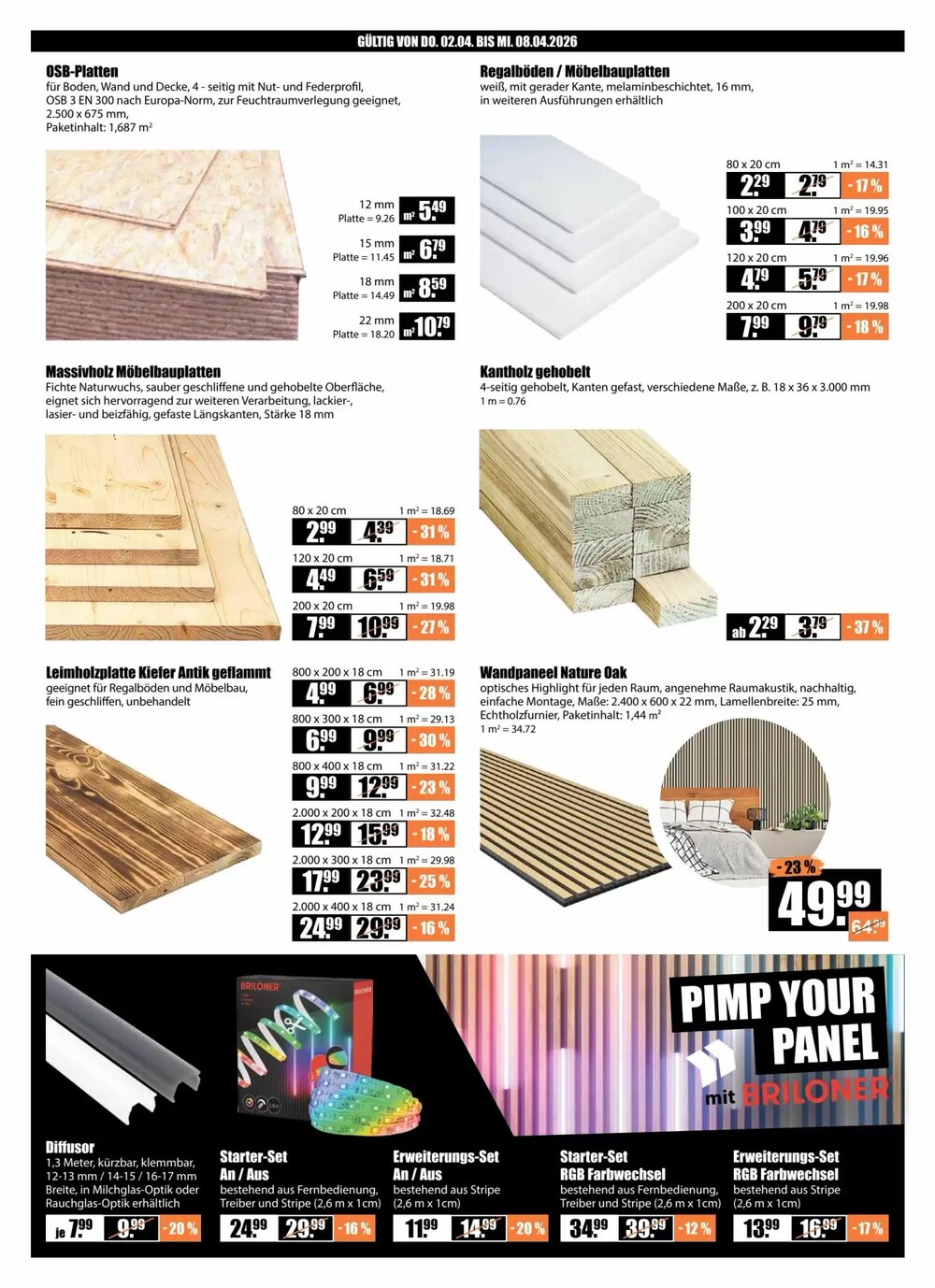 V Baumarkt Prospekt (ab 02.04.2026) zum Blättern - Seite 7