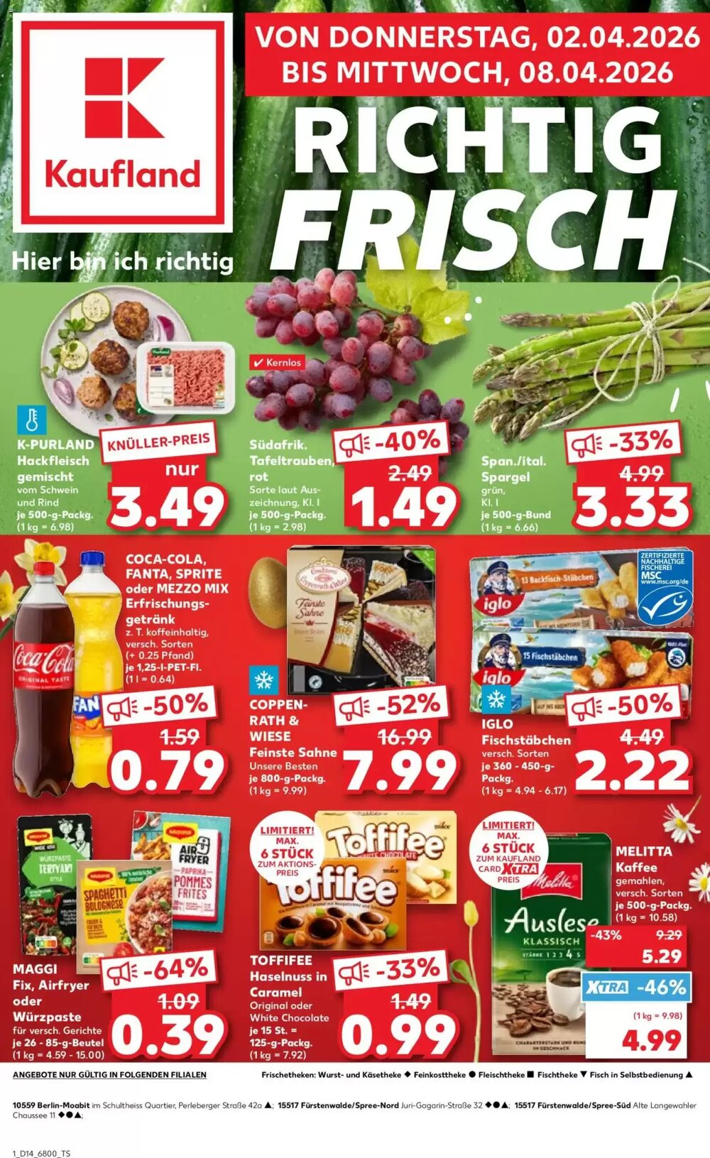 Kaufland Prospekt (ab 02.04.2026) zum Blättern - Seite 1