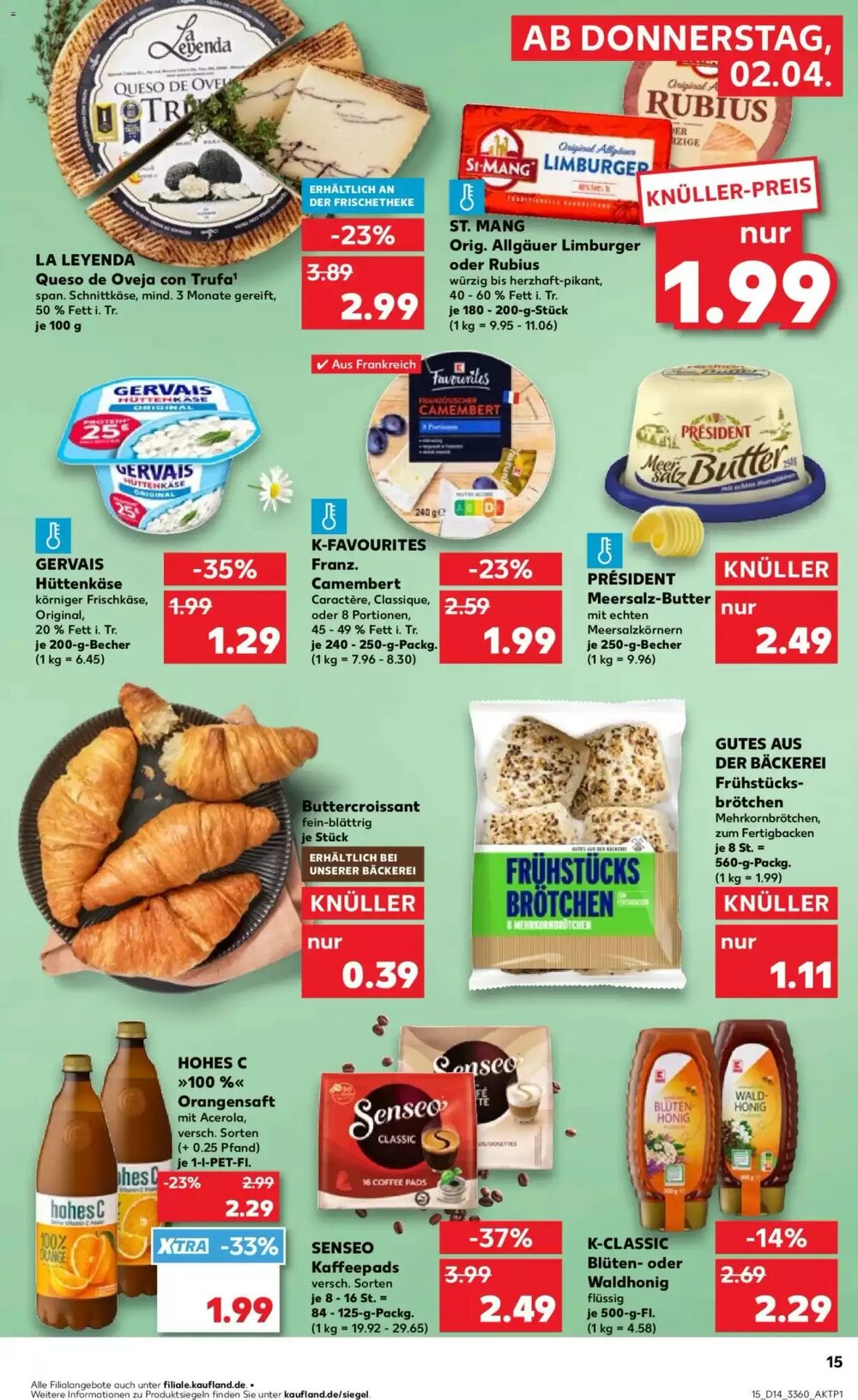Kaufland Prospekt (ab 02.04.2026) zum Blättern - Seite 15