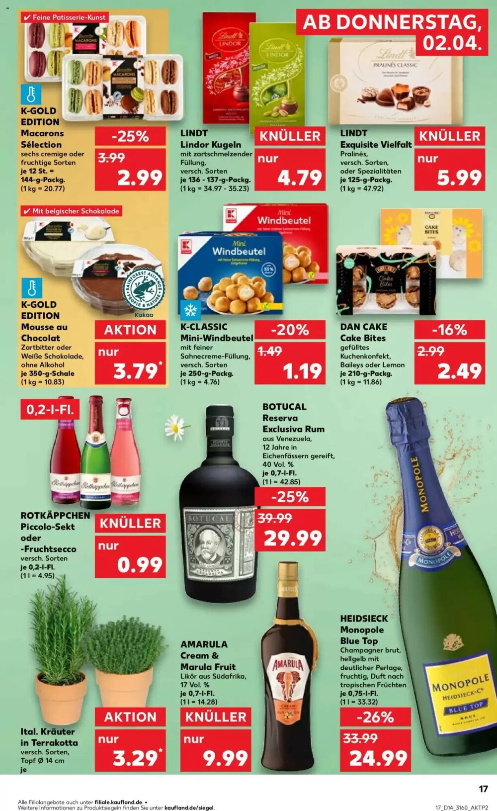 Kaufland Prospekt (ab 02.04.2026) zum Blättern - Seite 17