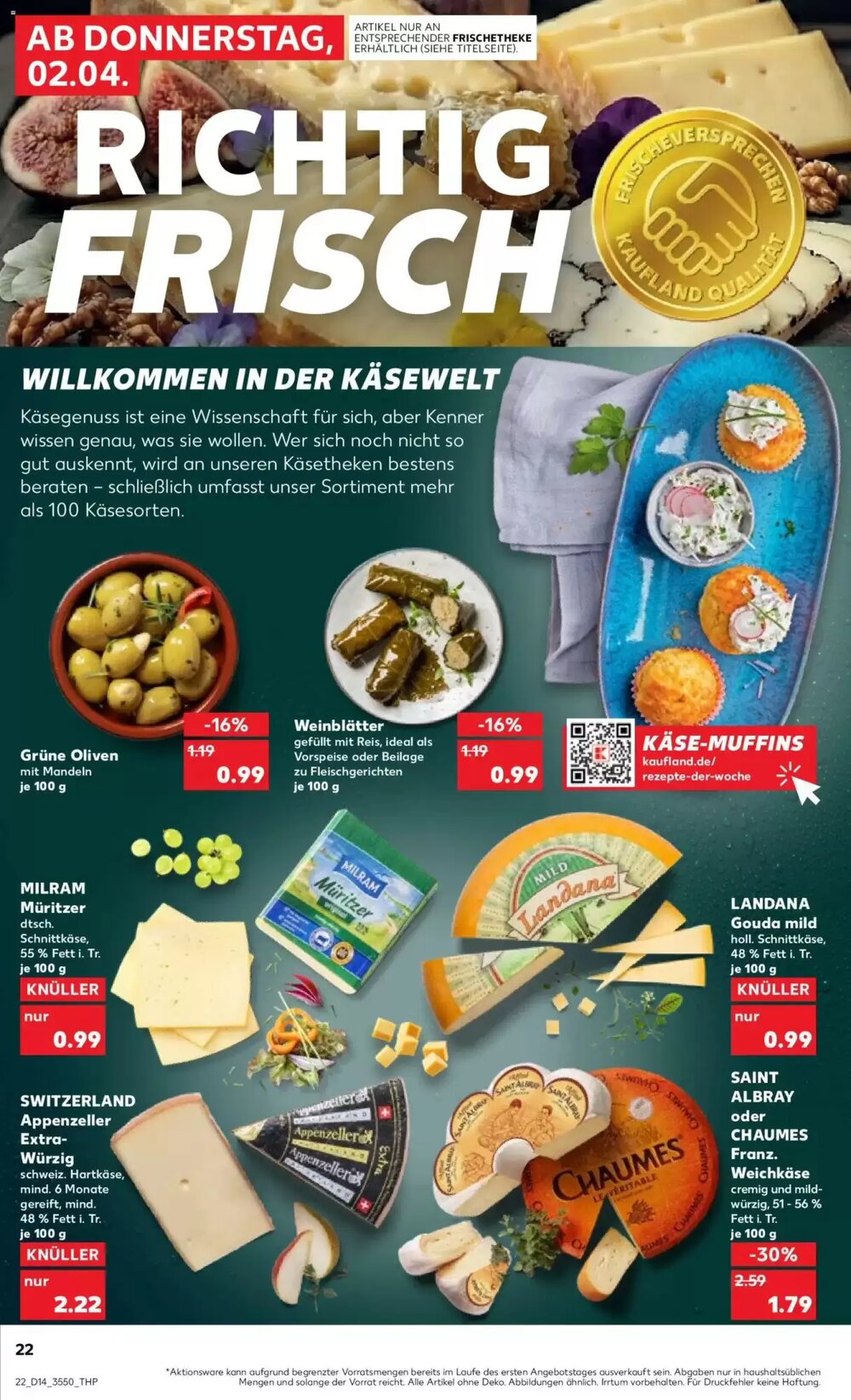 Kaufland Prospekt (ab 02.04.2026) zum Blättern - Seite 22