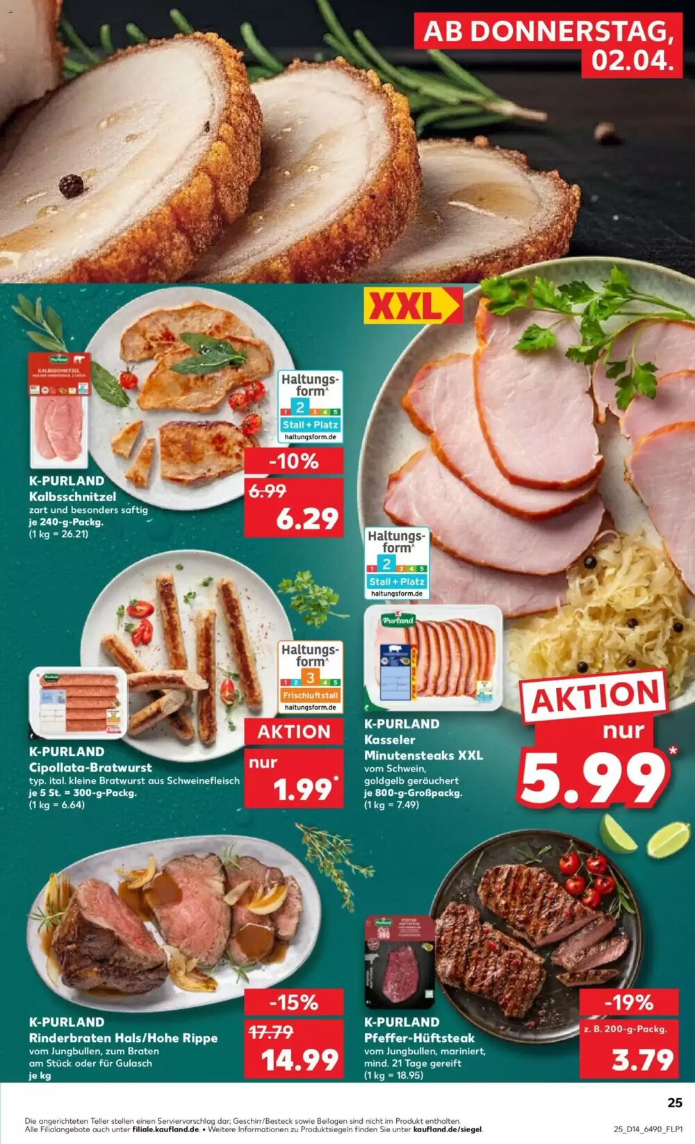 Kaufland Prospekt (ab 02.04.2026) zum Blättern - Seite 25