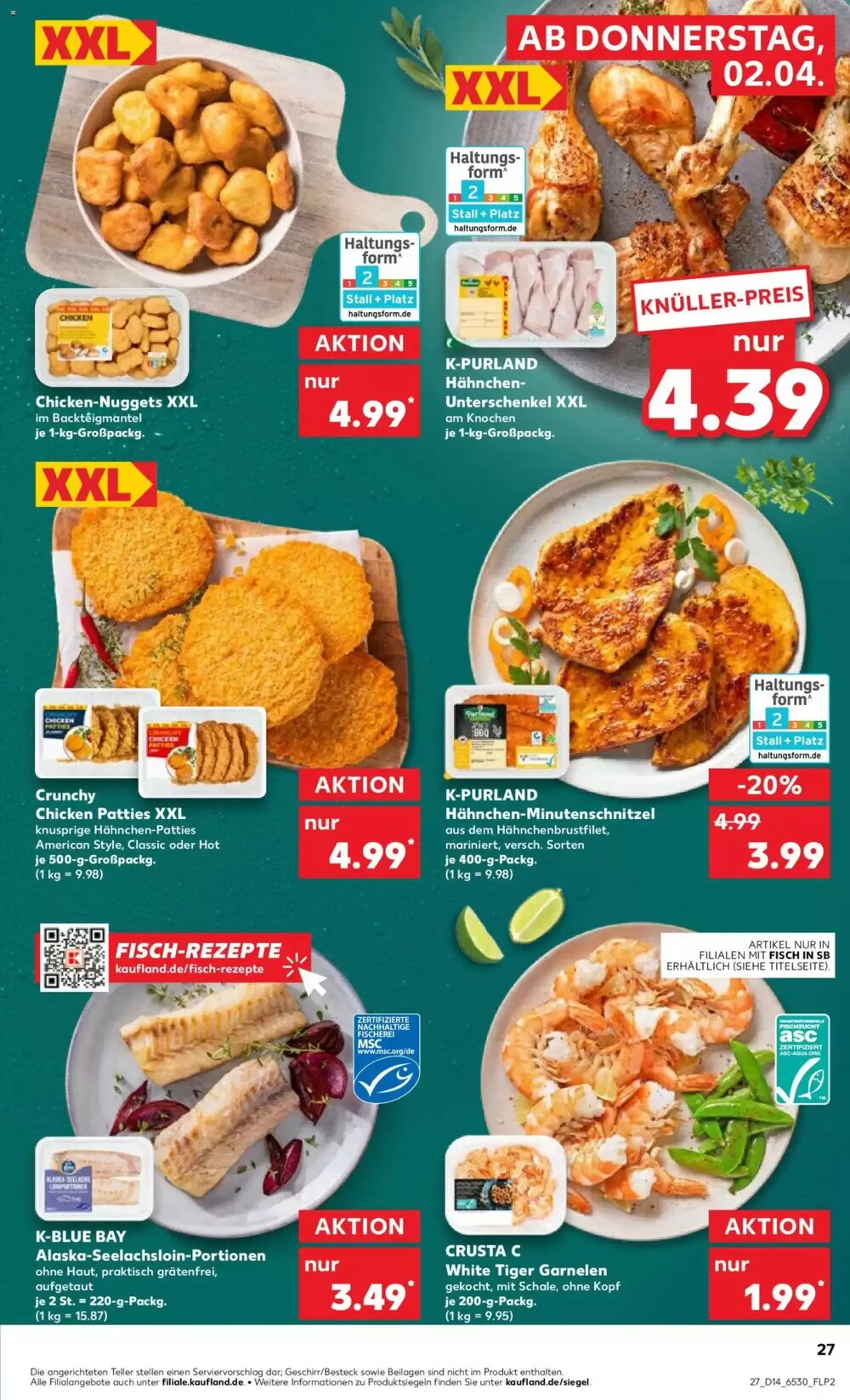 Kaufland Prospekt (ab 02.04.2026) zum Blättern - Seite 27
