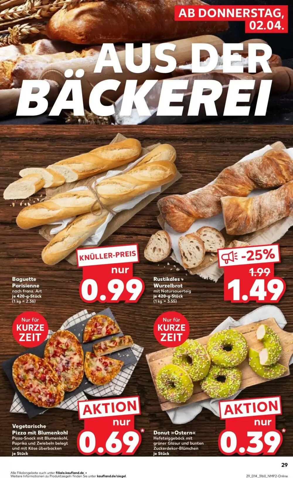 Kaufland Prospekt (ab 02.04.2026) zum Blättern - Seite 29