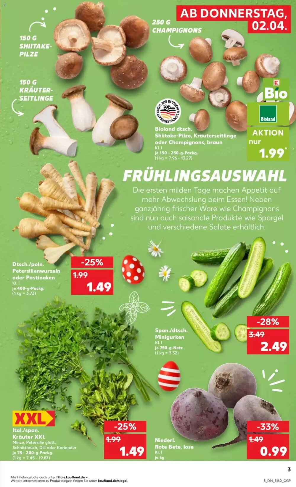 Kaufland Prospekt (ab 02.04.2026) zum Blättern - Seite 3