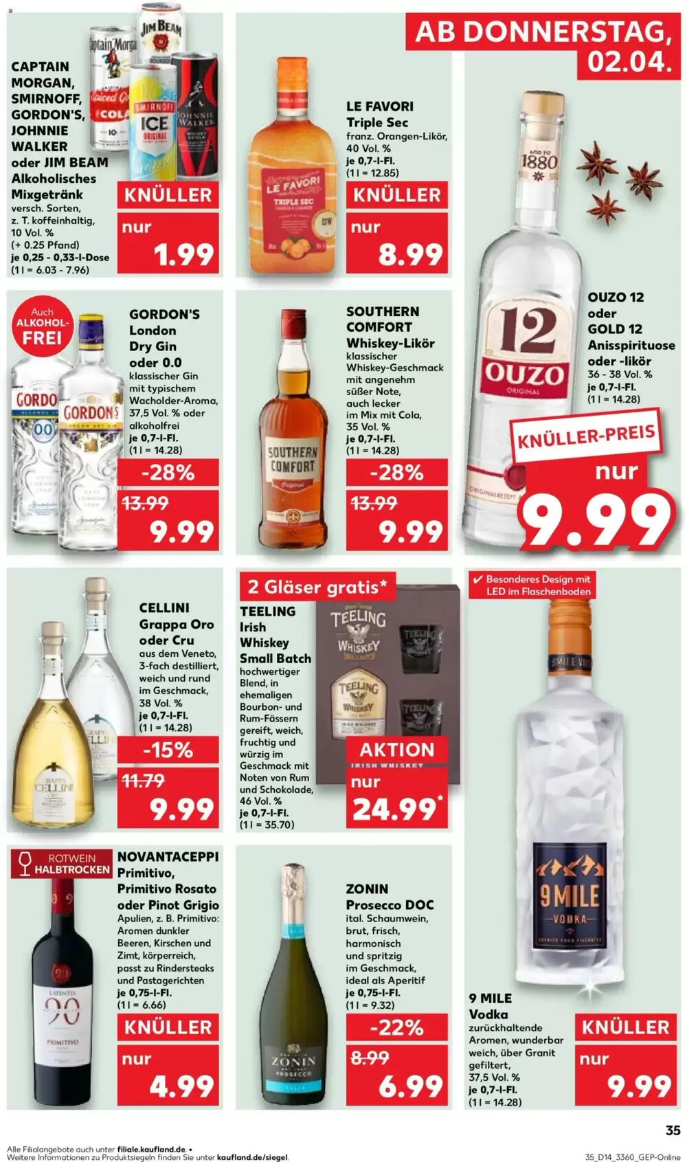 Kaufland Prospekt (ab 02.04.2026) zum Blättern - Seite 35
