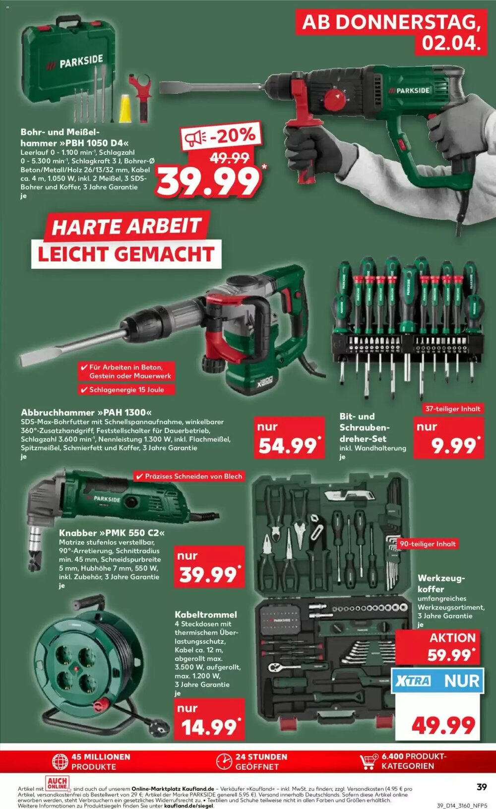 Kaufland Prospekt (ab 02.04.2026) zum Blättern - Seite 39