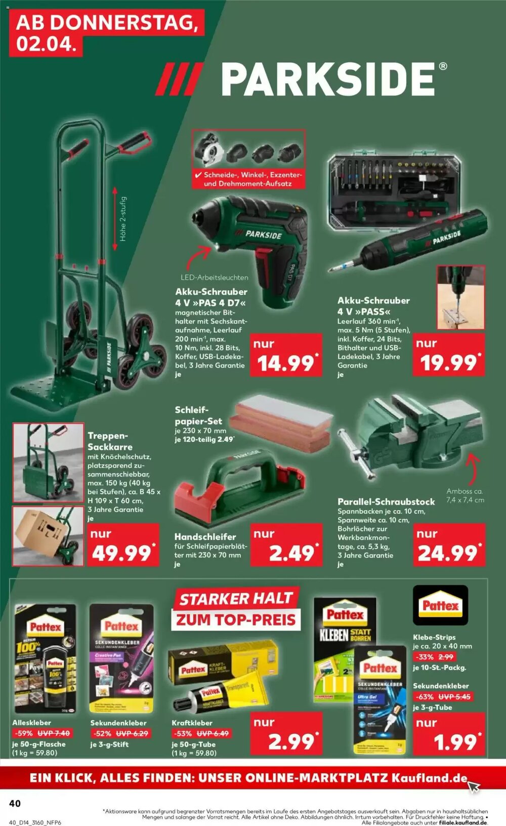 Kaufland Prospekt (ab 02.04.2026) zum Blättern - Seite 40