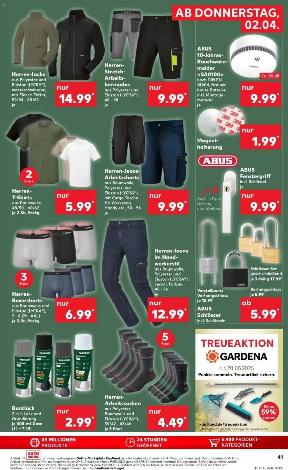 Kaufland Prospekt (ab 02.04.2026) zum Blättern - Seite 41