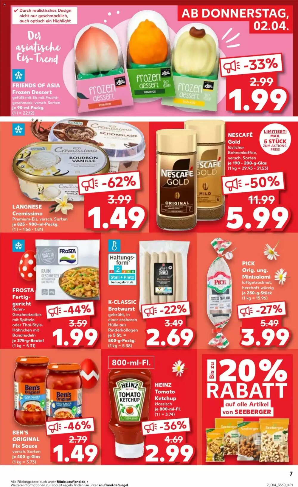 Kaufland Prospekt (ab 02.04.2026) zum Blättern - Seite 7