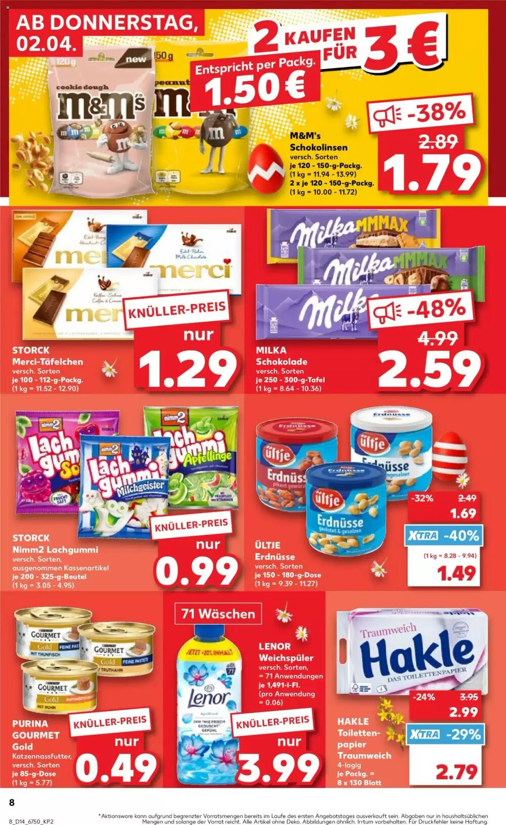 Kaufland Prospekt (ab 02.04.2026) zum Blättern - Seite 8