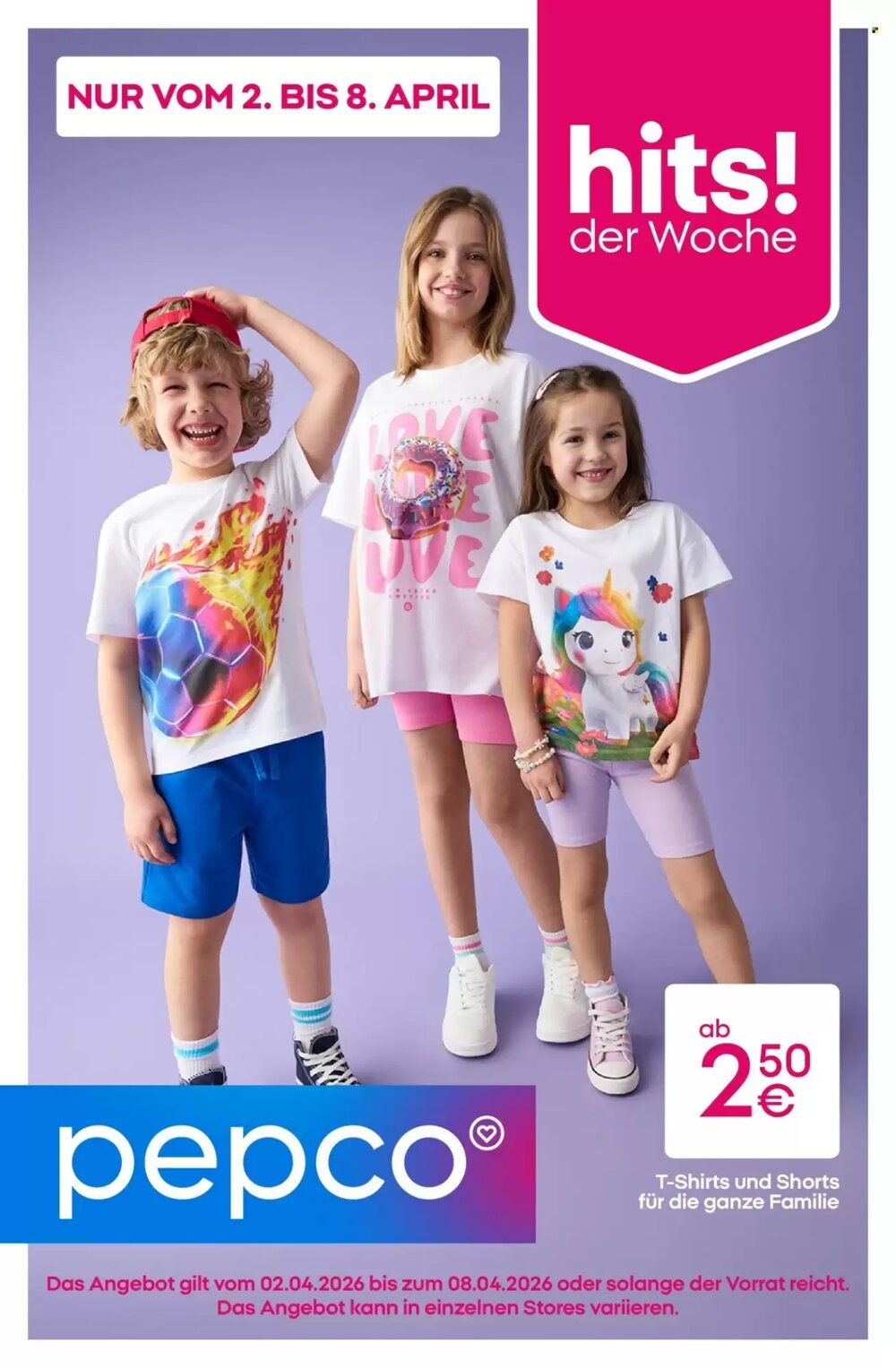 PEPCO Prospekt (ab 02.04.2026) zum Blättern - Seite 1