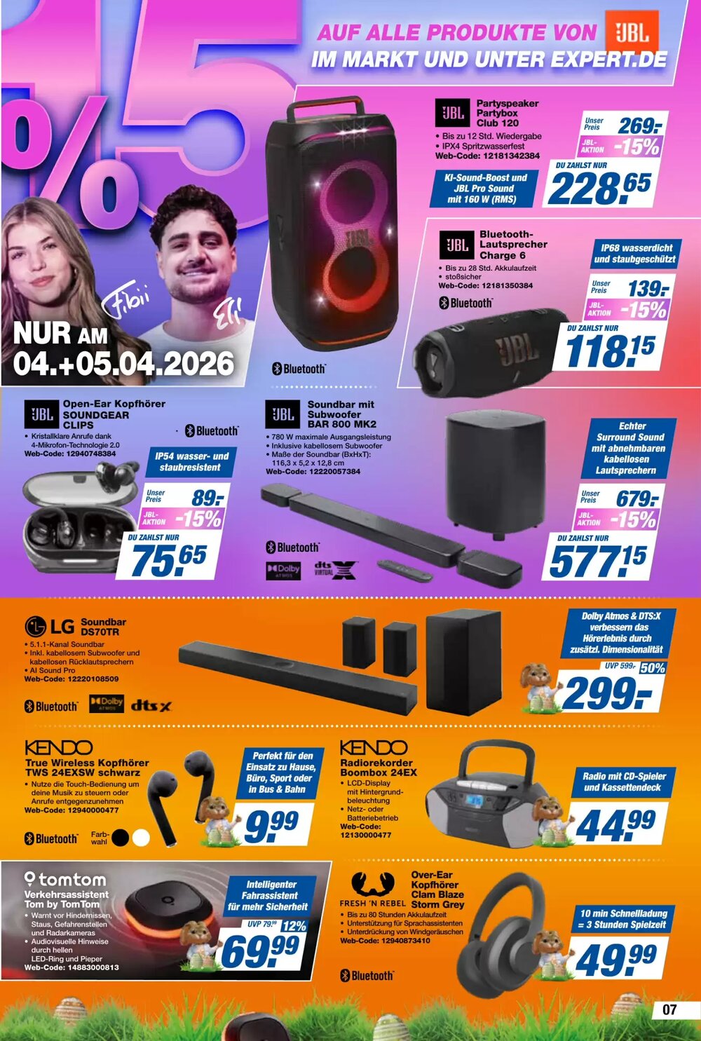 expert Techno Land Prospekt (ab 03.04.2026) zum Blättern - Seite 7