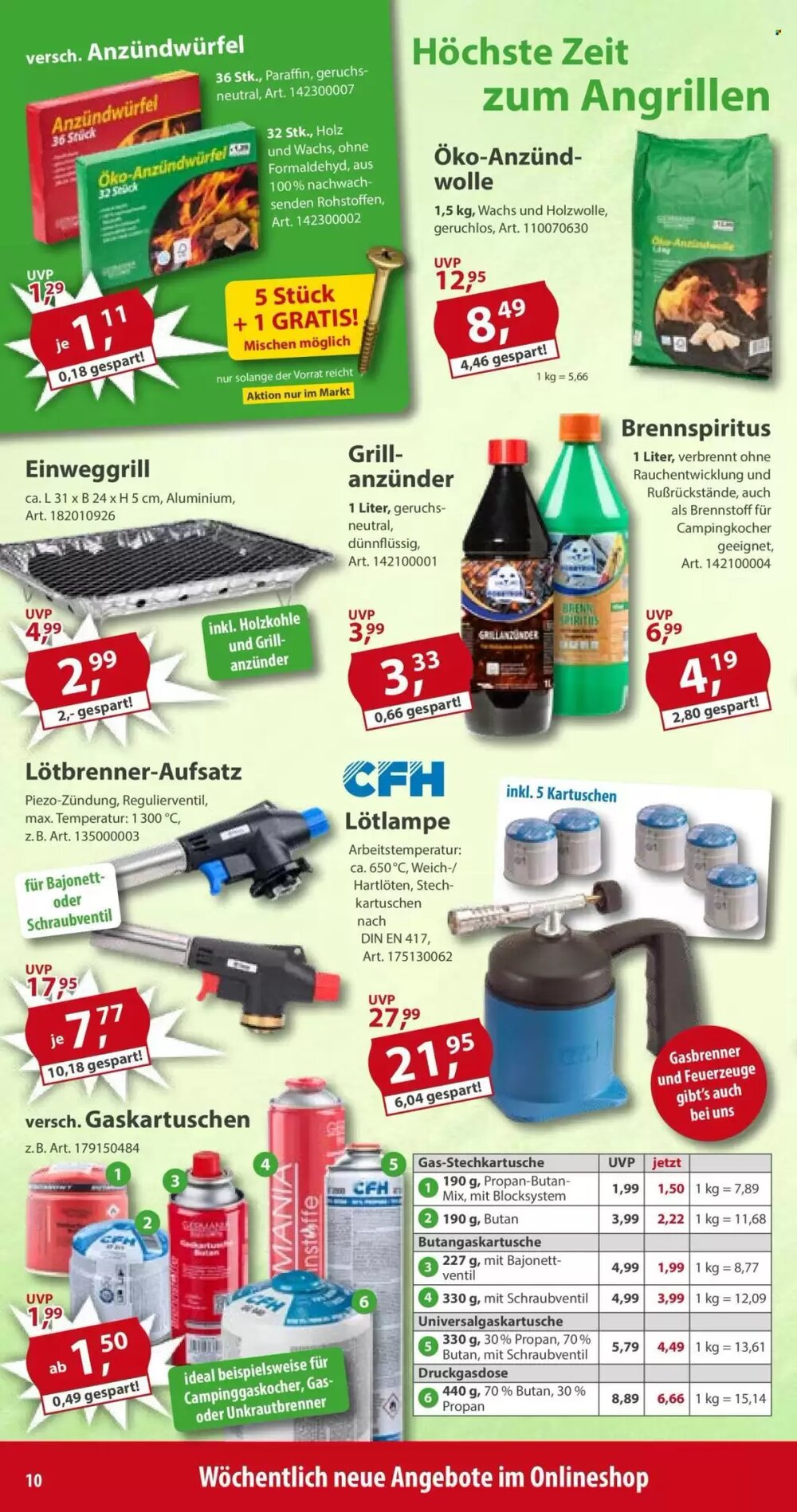 Sonderpreis Baumarkt Prospekt (ab 04.04.2026) zum Blättern - Seite 10