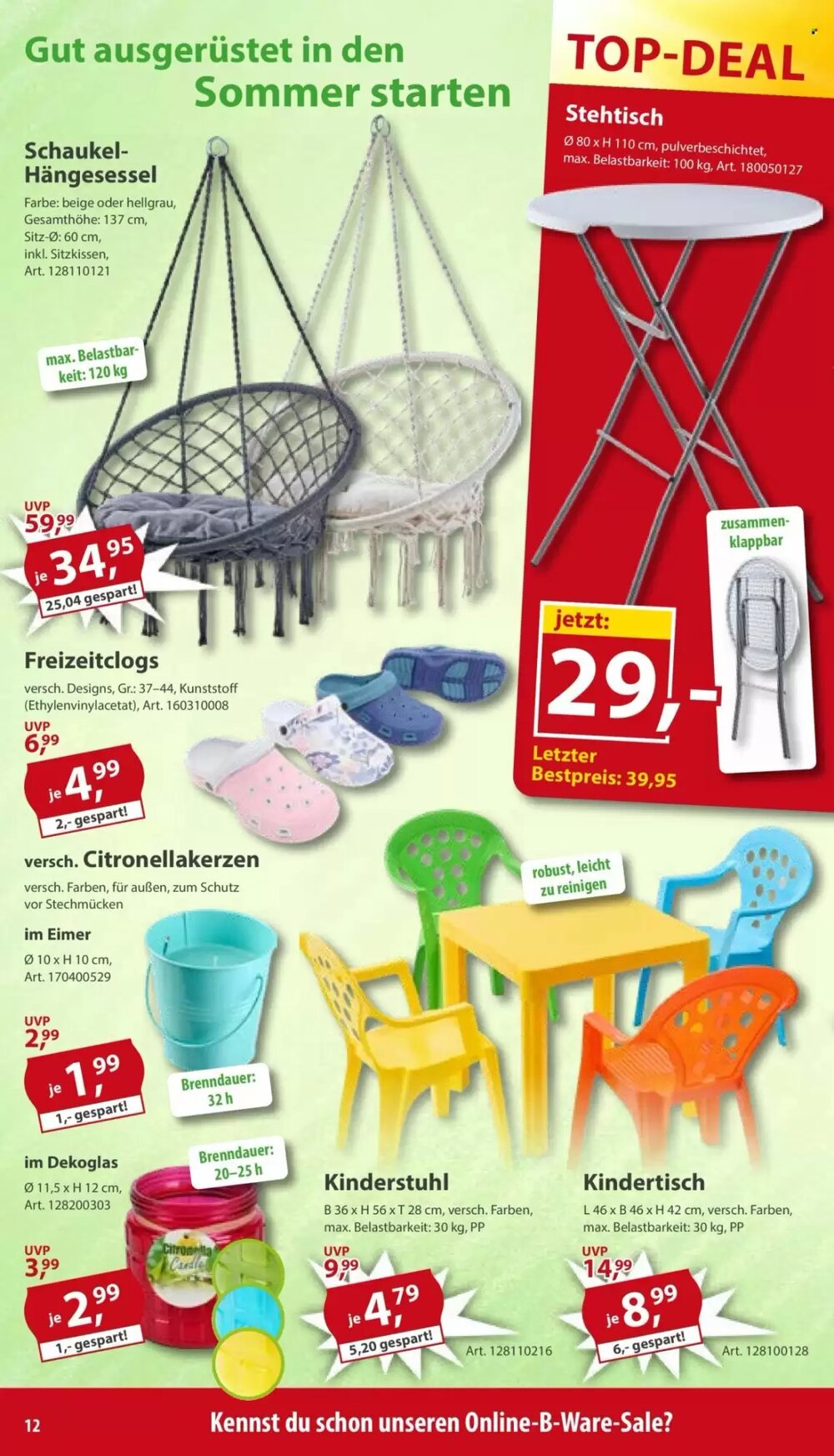 Sonderpreis Baumarkt Prospekt (ab 04.04.2026) zum Blättern - Seite 12