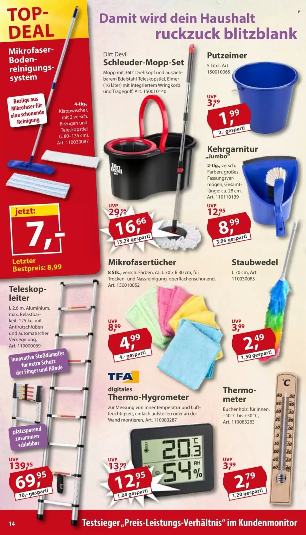 Sonderpreis Baumarkt Prospekt (ab 04.04.2026) zum Blättern - Seite 14