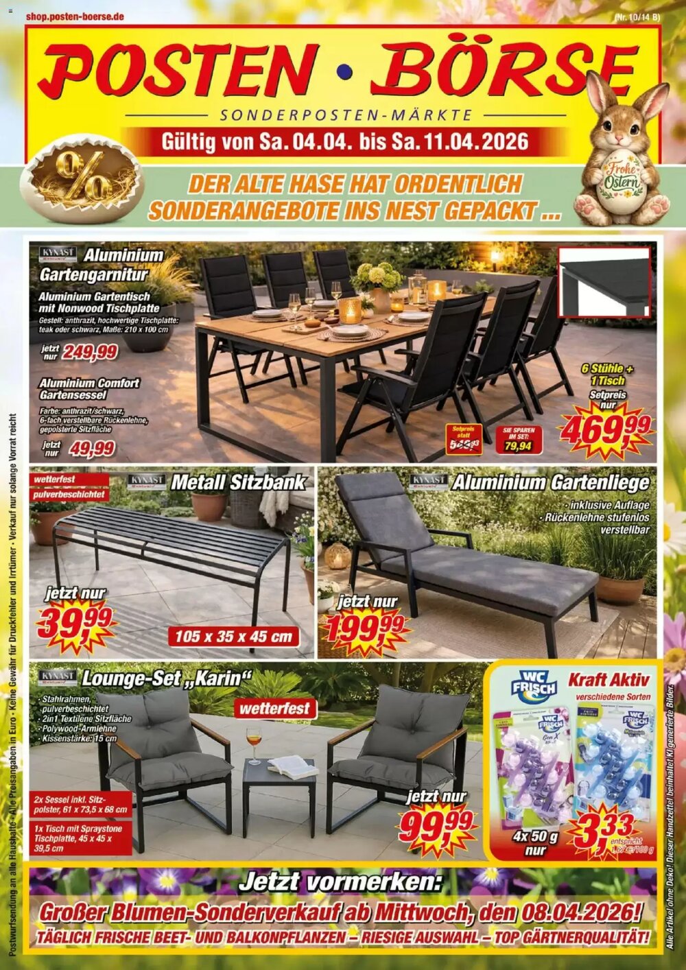 Posten Börse Prospekt (ab 04.04.2026) zum Blättern - Seite 1