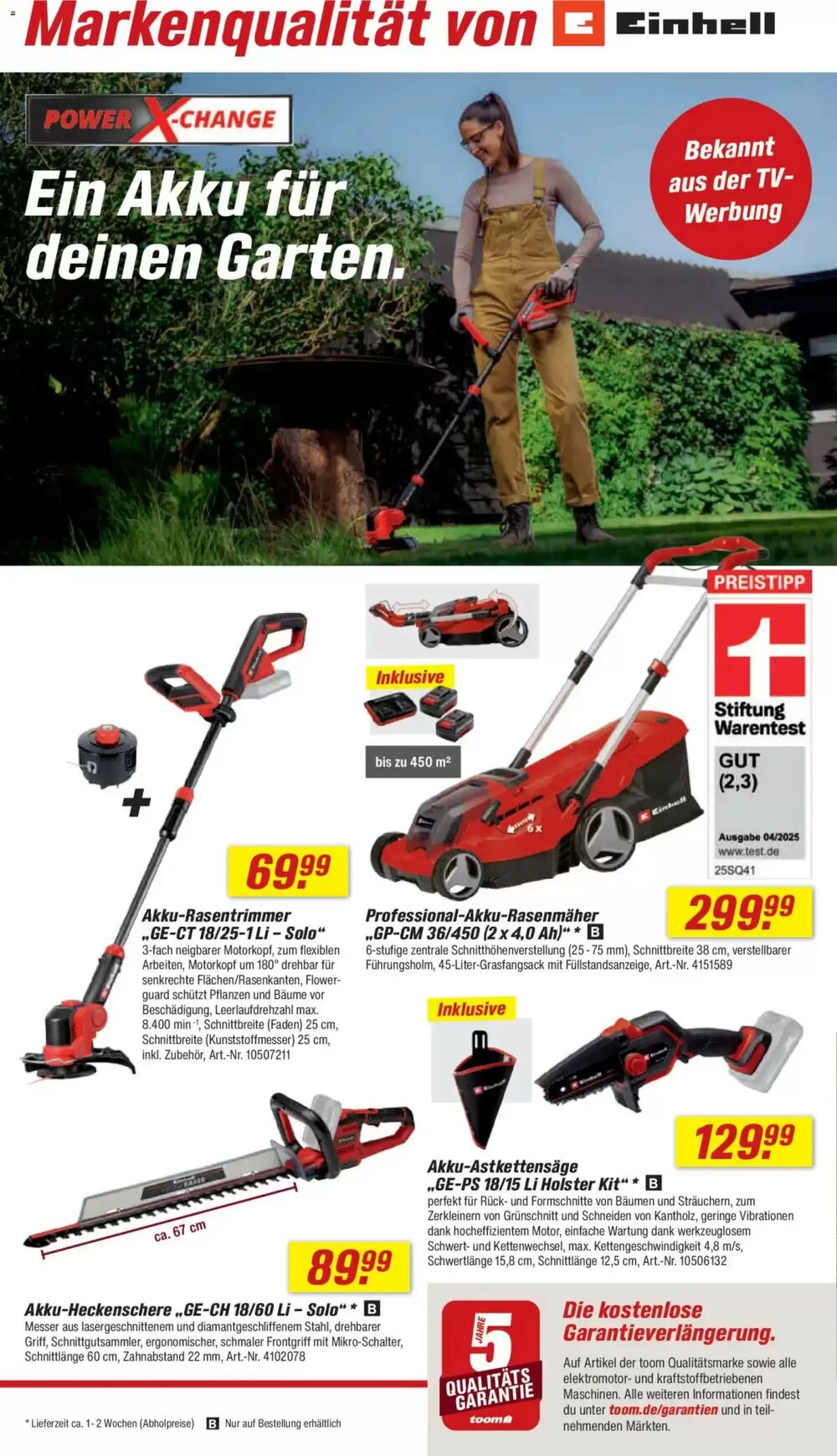 toom Baumarkt Prospekt (ab 04.04.2026) zum Blättern - Seite 12